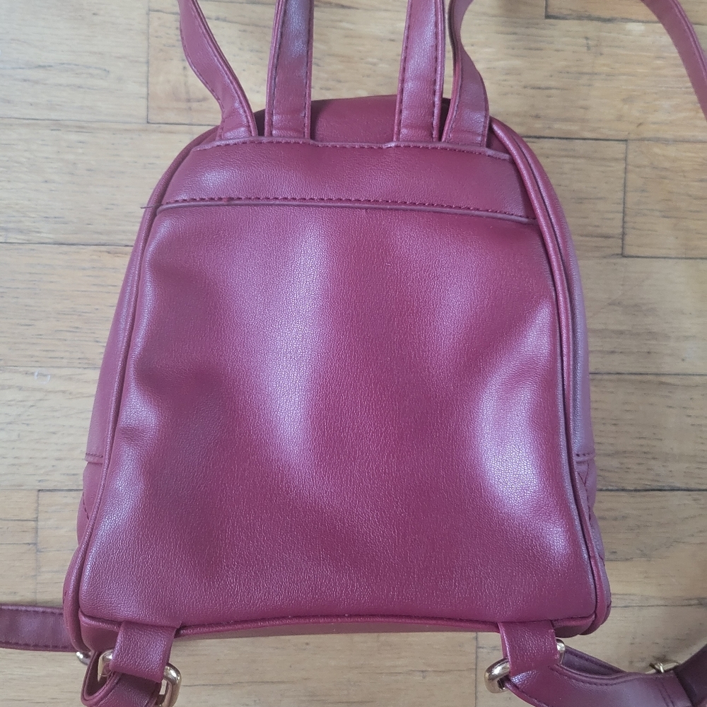 Bebe Ruby Red Mini Backpack - image 3